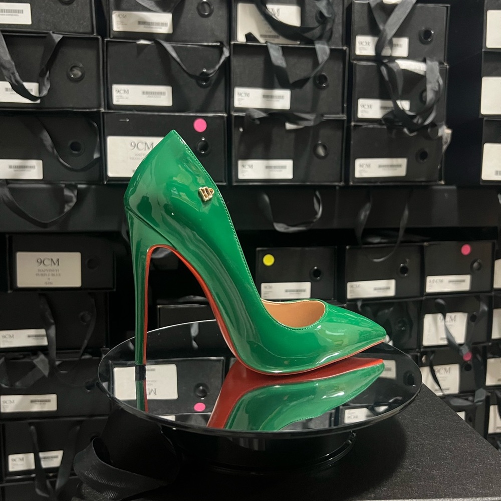 New green pumps 120mm